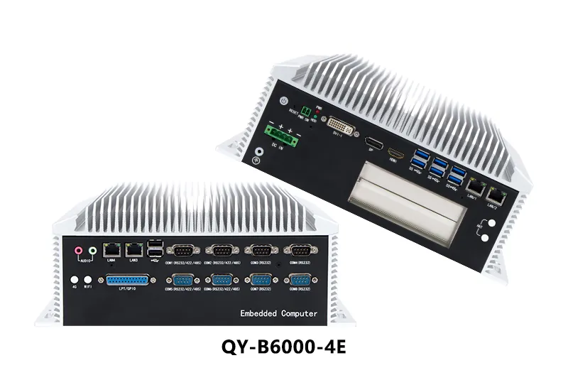 QY-B6000 industrial mini PC — product view