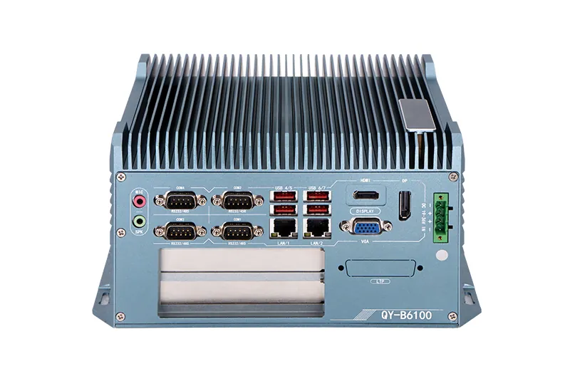 QY-B6100 industrial mini PC — product view