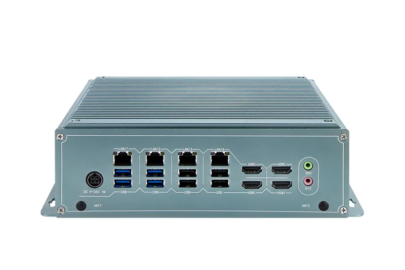 QY-B7100 industrial mini PC — product view