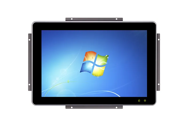 QY-F5101-OF industrial monitor — close-up detail