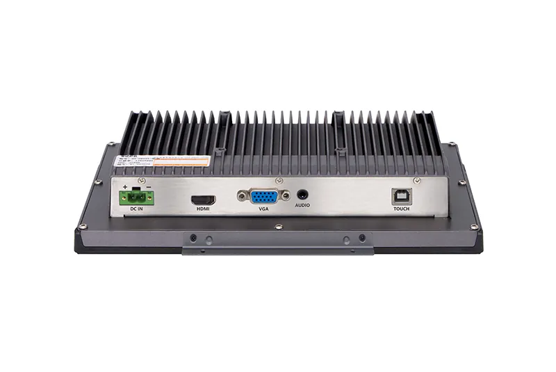 QY-F5101-OF industrial monitor — interface and ports