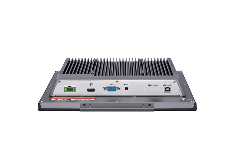 QY-F5121-OF industrial monitor — interface and ports