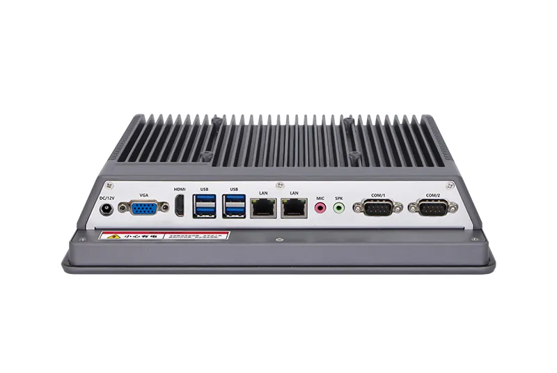 QY-P5104 industrial panel PC — interface and ports