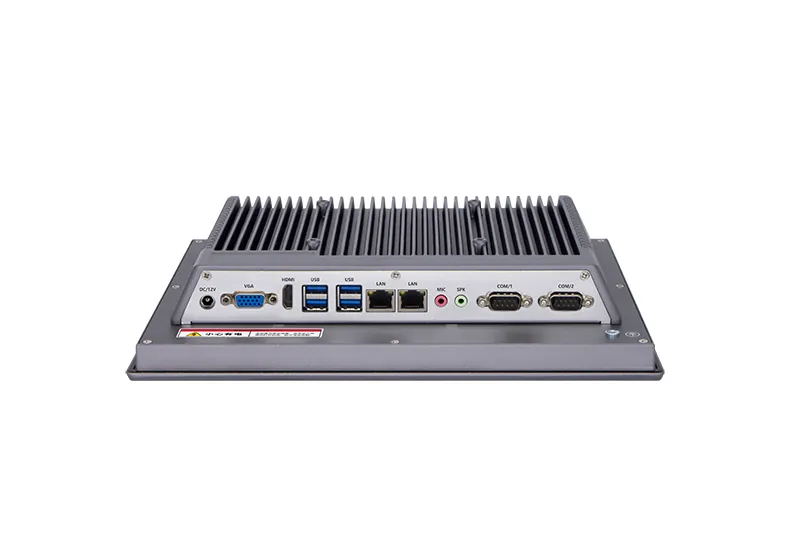 QY-P5121 industrial panel PC — interface and ports