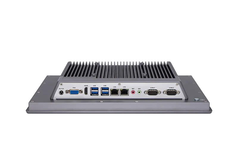 QY-P5133 industrial panel PC — interface and ports