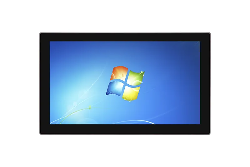 QY-P5173 industrial panel PC — close-up detail
