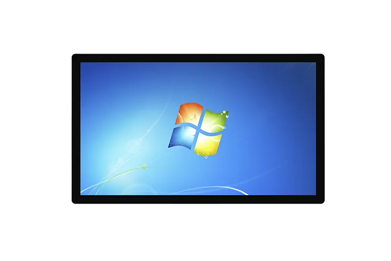QY-P5320 industrial panel PC — close-up detail