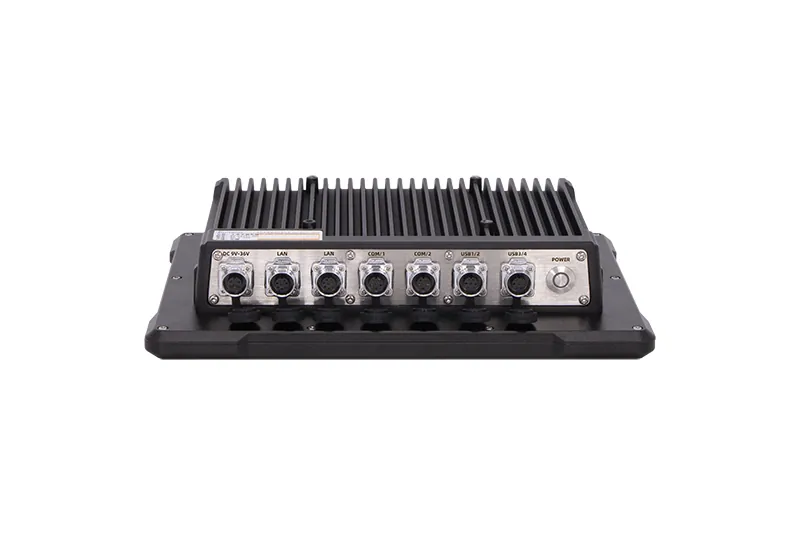QY-P6101-Vehicle industrial panel PC — interface and ports