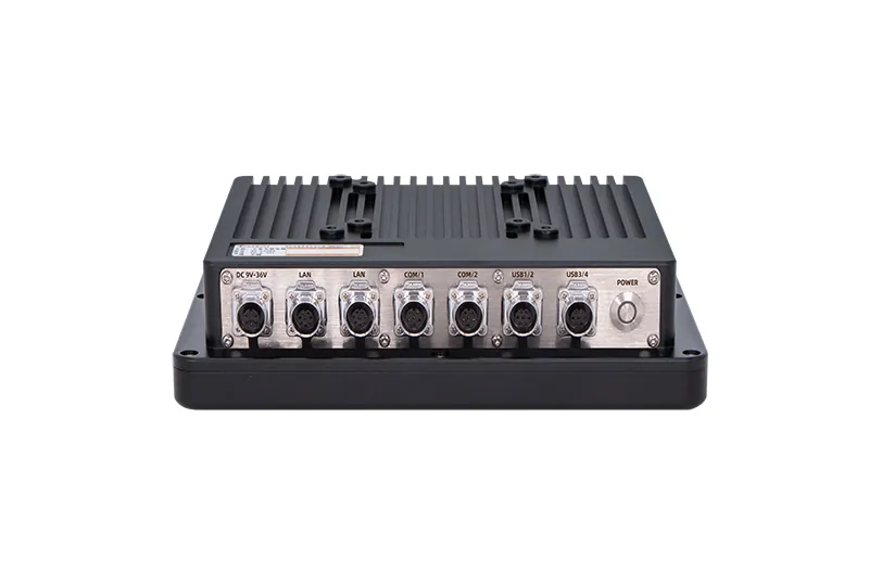QY-P6084-Vehicle industrial panel PC — interface and ports
