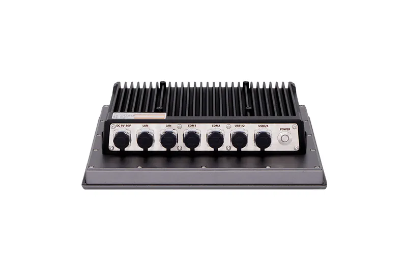 QY-P6104-WP industrial panel PC — interface and ports