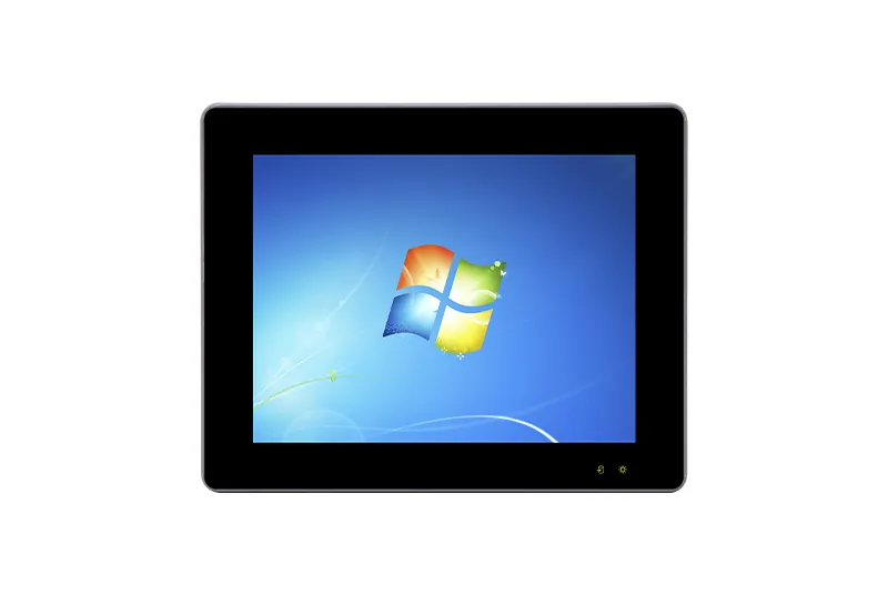 QY-P6104-WP industrial panel PC — close-up detail