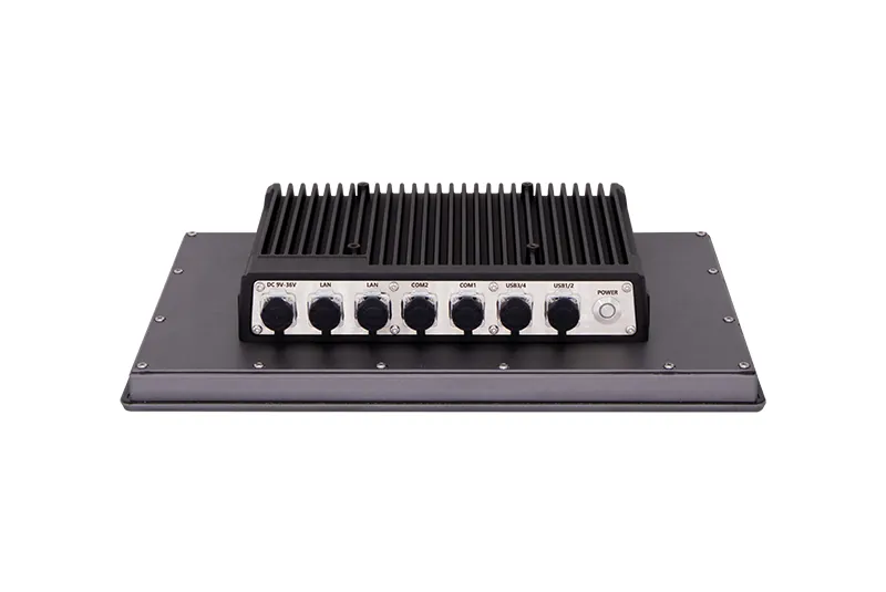QY-P6133-WP industrial panel PC — interface and ports
