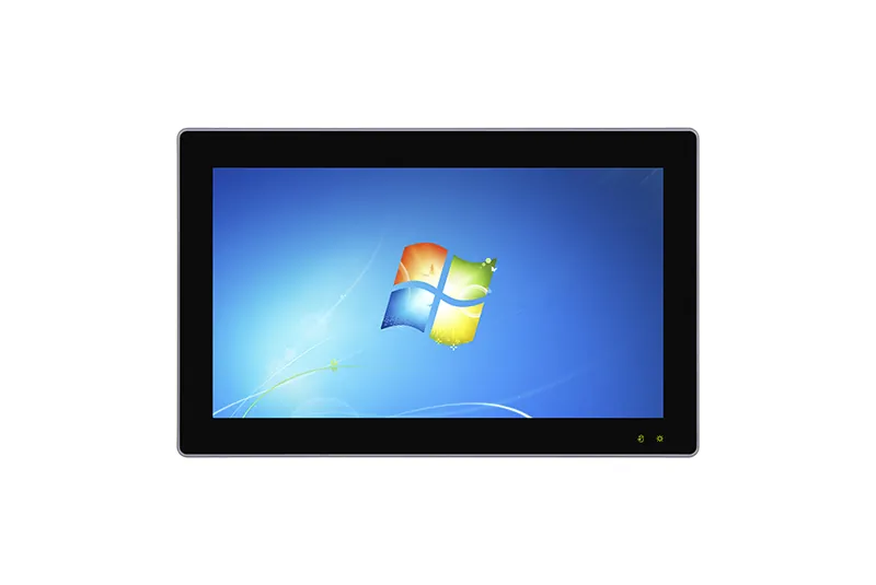 QY-P6133-WP industrial panel PC — close-up detail
