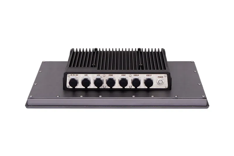 QY-P6156-WP industrial panel PC — interface and ports