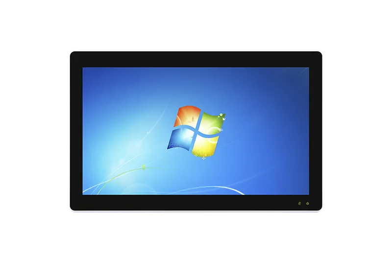 QY-P6156-WP industrial panel PC — close-up detail