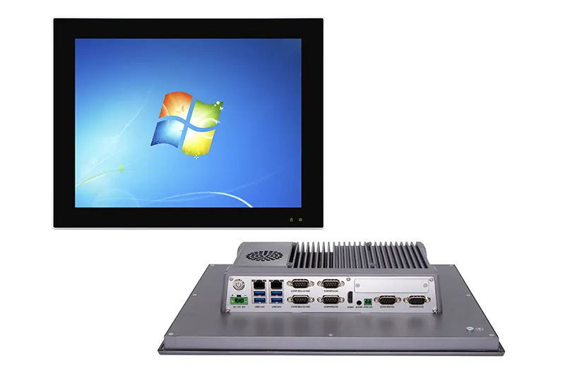 QY-P8150-DC industrial panel PC — product view