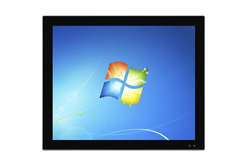 QY-P8190-DC industrial panel PC — close-up detail
