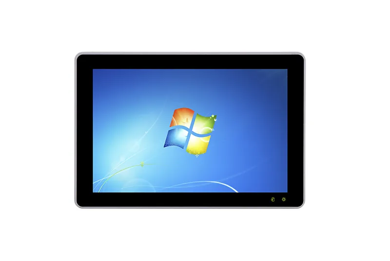 QY-P8101 industrial panel PC — close-up detail