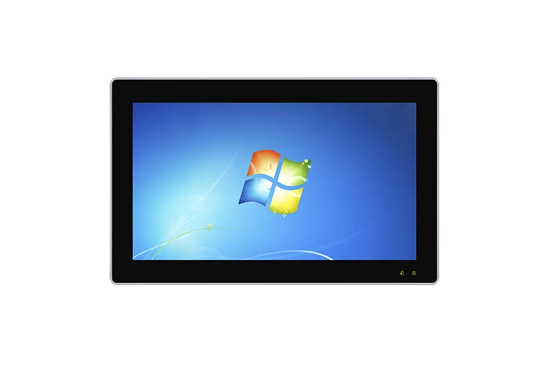 QY-P8133 industrial panel PC — close-up detail