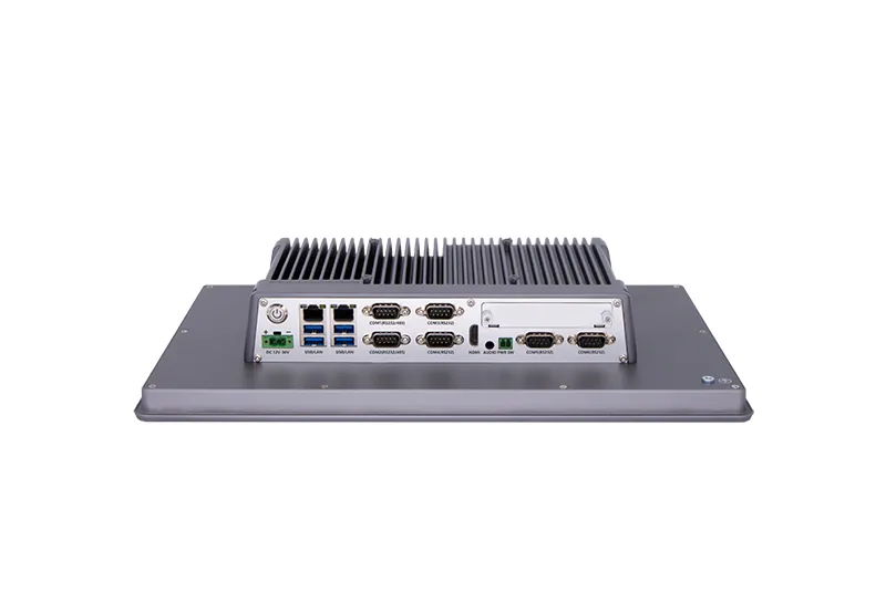 QY-P8156 industrial panel PC — interface and ports