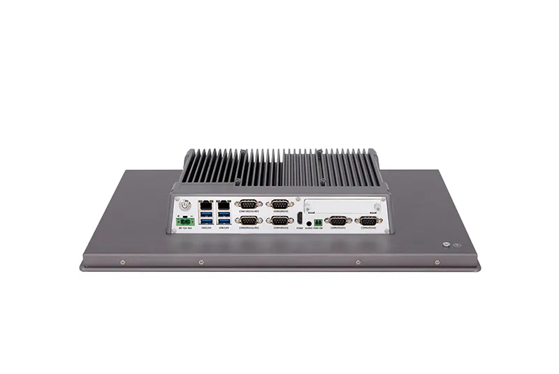 QY-P8173 industrial panel PC — interface and ports