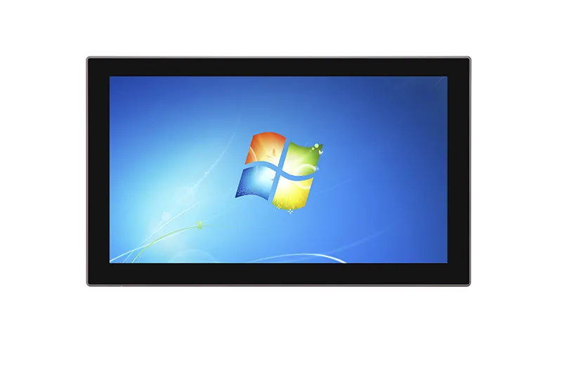 QY-P8173 industrial panel PC — close-up detail