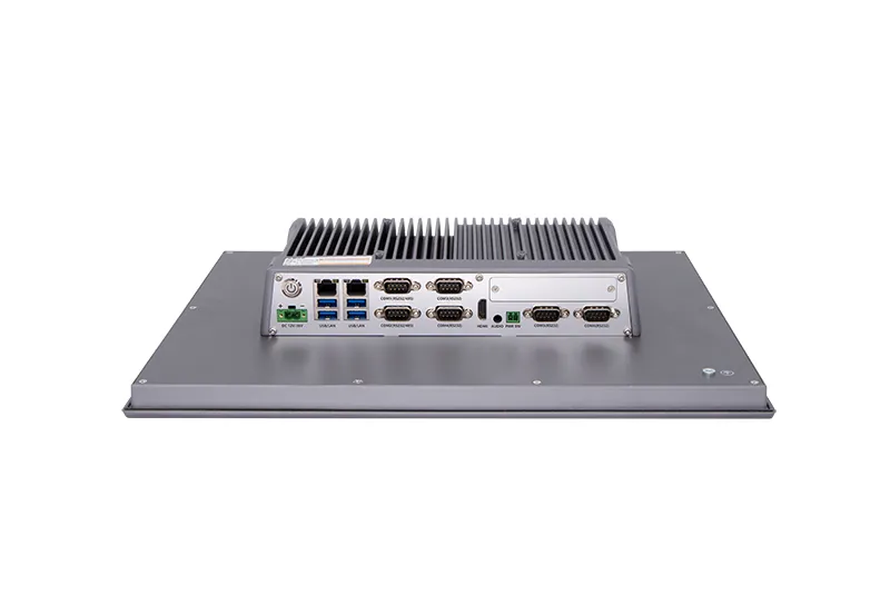 QY-P8170 industrial panel PC — interface and ports