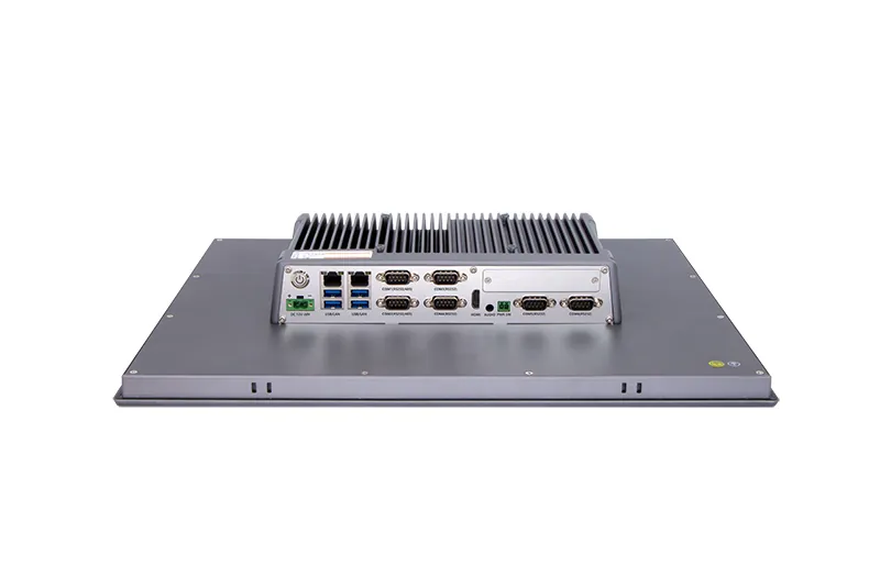 QY-P8190 industrial panel PC — interface and ports