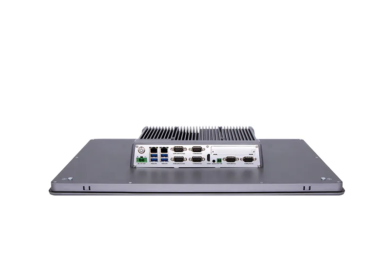 QY-P8215 industrial panel PC — interface and ports