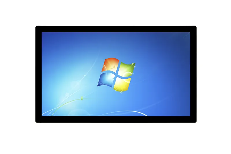 QY-P8270 industrial panel PC — close-up detail