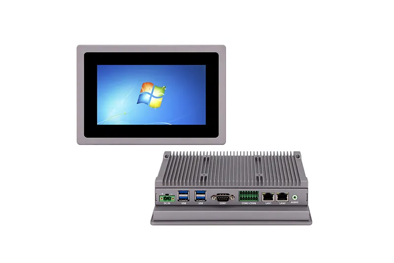 QY-P8070 industrial panel PC — product view