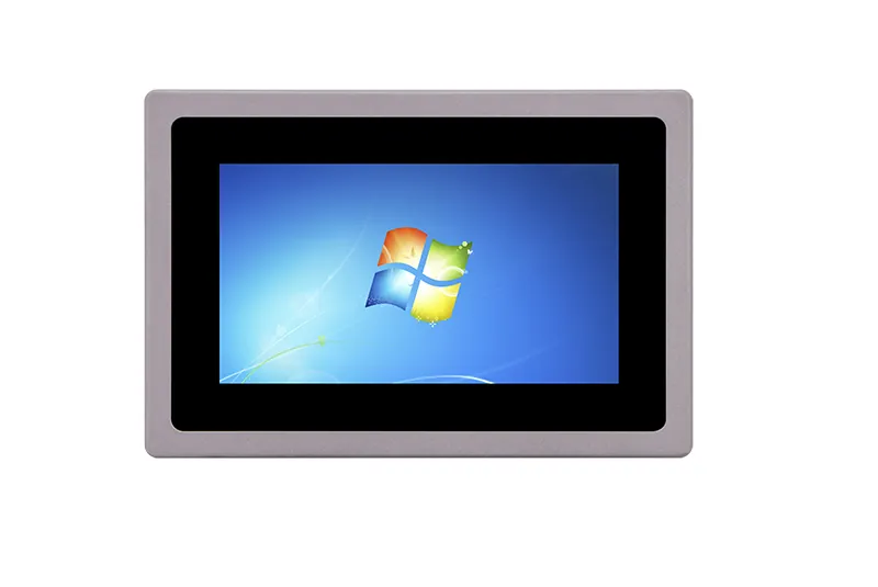QY-P8070 industrial panel PC — close-up detail