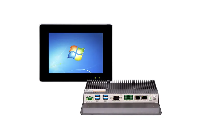 QY-P8080 industrial panel PC — product view