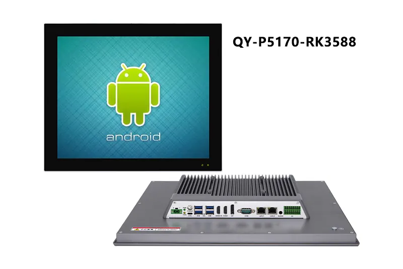 QY-P5170-RK3568/RK3588 industrial panel PC — product view