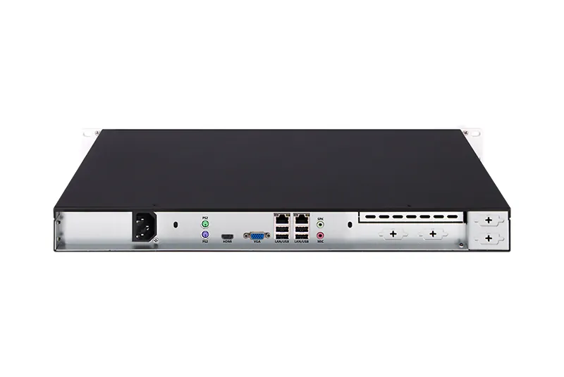 QY-U1000 rackmount industrial computer — interface and ports