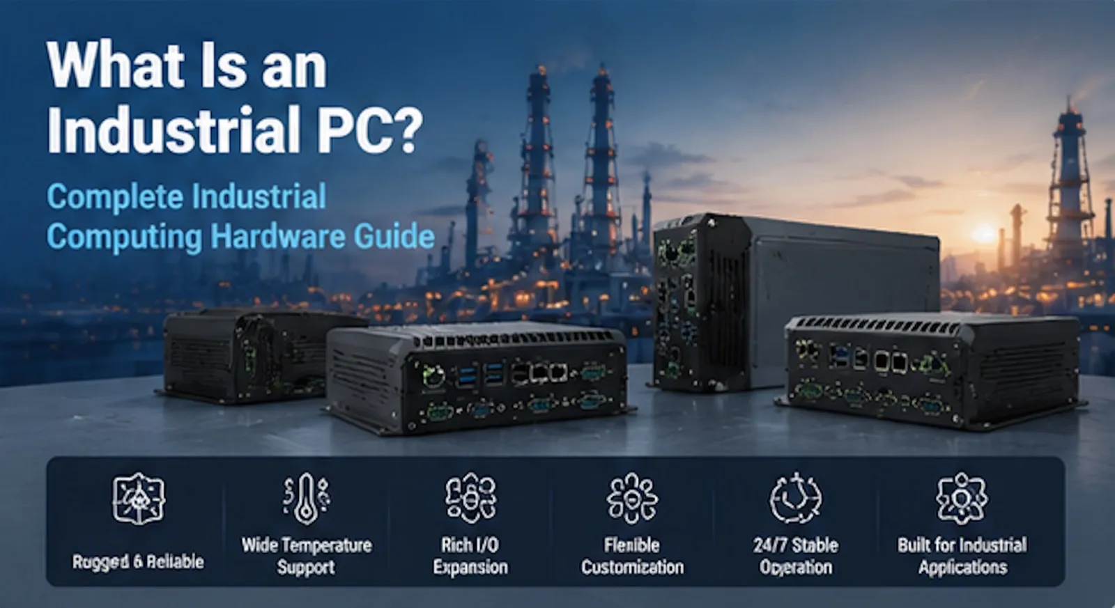 What is an industrial PC — rugged and reliable industrial computer overview
